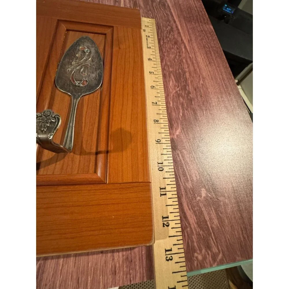 2 Handmade Silverware Wall‎ Hangings with Hooks – Super Unique! 🍴✨